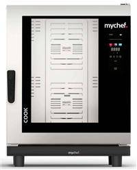 Piec konwekcyjno-parowy elektryczny | automatyczny system myjący | 10xGN1/1 | 18,6 kW | 400 V | Mychef COOK PRO 101E