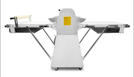 Wałkowarka piekarnicza do ciasta RQSM-650 | kruchego | francuskiego | taśma 630 mm | 3410x990x1070 mm