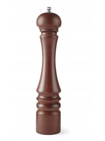 Młynek do pieprzu drewno ciemne 310 mm HENDI 469477