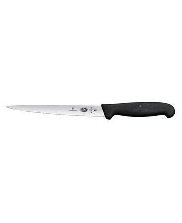 Victorinox Fibrox Filetiermesser, extra flexibel, 18 cm, schwarz HENDI 5.3813.18