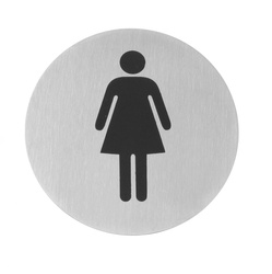 Tabliczka informacyjna samoprzylepna - kobiety  | HENDI 663615