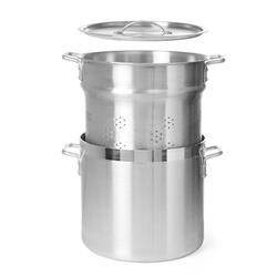 Garnek do gotowania pierogów, makaronu - Profi Line z wkładem i  pokrywką 23 l; śr. 325 x 370 h HENDI 613603