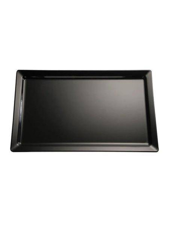 Taca serwingowa z melaminy czarna GN 1/2 HENDI 566114