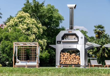 Piec do pizzy z podstawą opalany drewnem Titan, Prismafood  | HENDI 1F100506