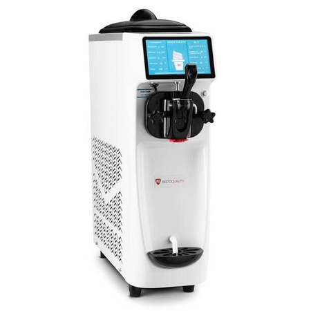 Maszyna do lodów włoskich | automat do lodów soft | 1 smak | pompa napowietrzająca | nocne chłodzenie | duży wyświetlacz | nastawna | 6l | RESTO QUALITY RQ16ERLW