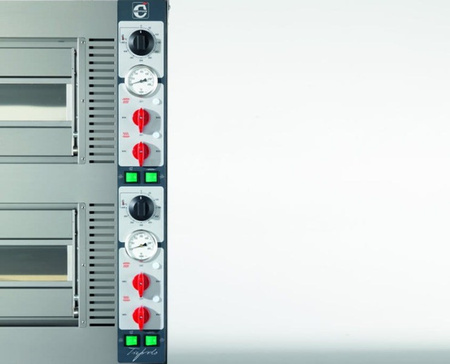 Piec do pizzy elektryczny Cuppone Tiepolo | jednokomorowy | 9x36 | TP935/1CM