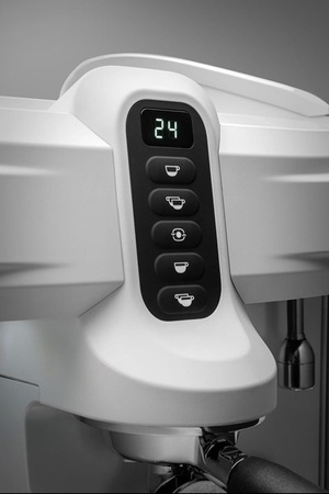 Ekspres kolbowy 1-grupowy | Black Moon 1GR White | kolor biały | 1,8 kW