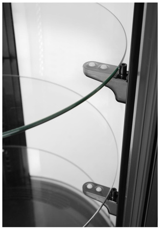 Witryna chłodnicza okrągła 100L