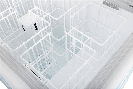 Dystrybutor do lodów | witryna do lodów | konserwator | retro | 6 tub | okrągłe kuwety | 1063x670x895 mm | GELATO POZETTI 6 BEIGE