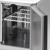 Refrigerated 3 door salad table with glass top 842232 STALGAST