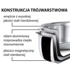 Stalgast Rondel do sosów trzywarstwowy teflonowany d 220 mm 021722