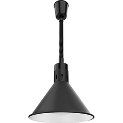 Lampa do podgrzewania potraw wisząca, czarna, P 0.25 kW STALGAST 692622