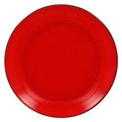 FIRE Flat plate, round 27 cm red III TOM-GAST code: R-FRNNPR27RD-12