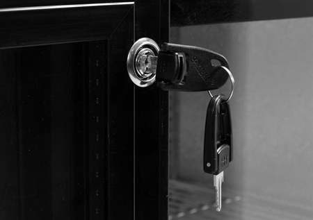 WITRYNA CHŁODNICZA DO BUTELEK 2 DRZWI PRZESUWANE