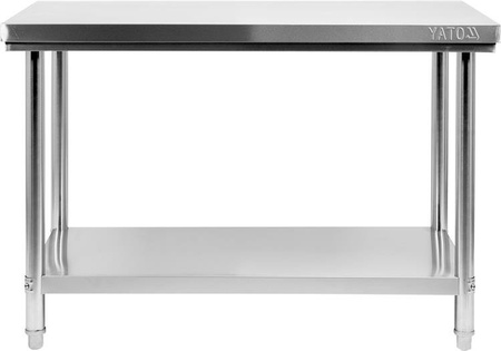 STÓŁ CENTRALNY SKŁADANY Z PÓŁKĄ 1200×600×H850MM
 | YG-09002