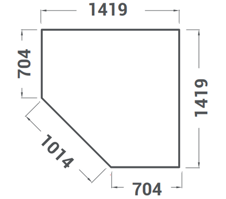 Podstawa do pieca do pizzy Caravagio CR835/1 | SCR835/1