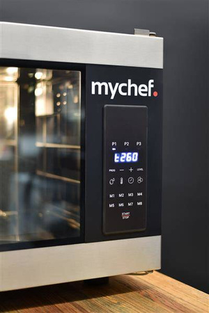 Piec konwekcyjny z naparowaniem | piekarniczy | 4x600x400 mm | 6,3 kW | 400 V | Mychef BAKERSHOP AIR-S 4E RD