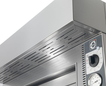 Piec do pizzy elektryczny Cuppone Tiziano | dwukomorowy | 4+4x35 | TZ435/2M