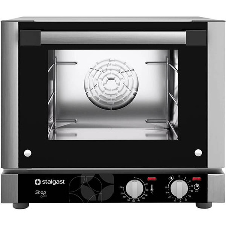 Convection oven, STALGAST ShopCook, manual, 3x340x240/3xGN 1/2, P 2.25 kW STALGAST 912057