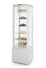 Witryna chłodnicza, 280 litrów, biała HENDI 233696