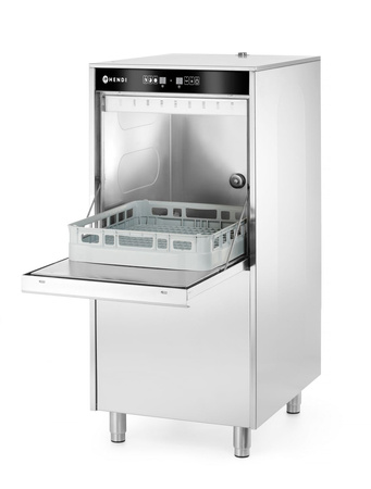 Zmywaka do tac i garów 50x60, elektroniczna, z dozownikiem deterge HENDI 236574