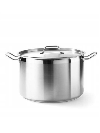 Medium pot with lid Profi Line, capacity.23.5 l, fi.360x(H)230 mm HENDI 831700