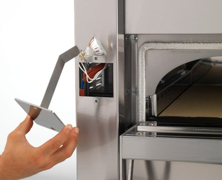 Piec do pizzy elektryczny Cuppone Michelangelo | dwukomorowy | panel dotykowy | 9+9x36 | ML935/2 TS