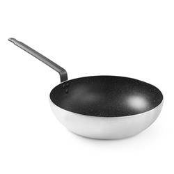 Patelnia Wok aluminiowa z marmurową powłoką nieprzywierającą - 32 HENDI 627747