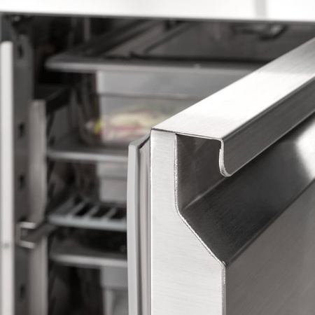 Stół chłodniczy 2 drzwiowy, agregat na dole, Frost, GN 1/1, V 180 l STALGAST 835029