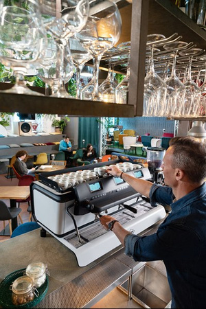 Ekspres kolbowy do kawy Tecnique HX 2GR White | 2-grupowy