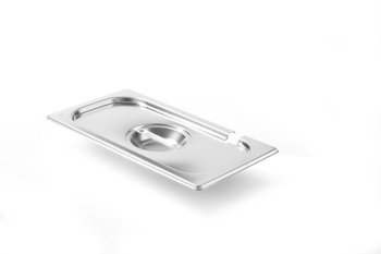 Pokrywka Kitchen Line do GN 1/3 z wycięciem na chochlę HENDI 806944