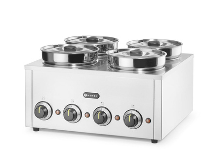 Bemar Thermosystem 4, HENDI, 16L, 220-240V/800W, 506x509x(H)298mm 201466