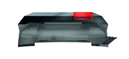 Okap do pieca rotacyjnego AO140/1TSP | z wyciągiem