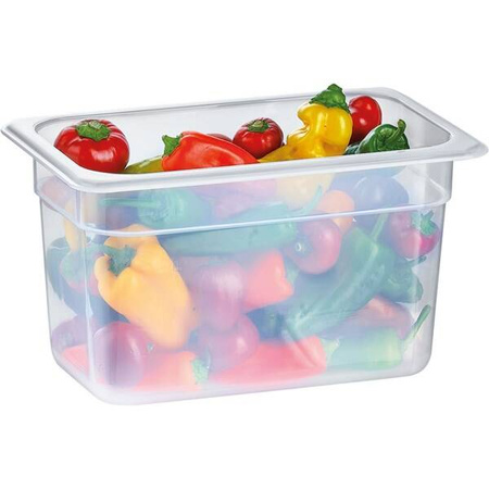 Pojemnik z polipropylenu, GN 1/4, H 100 mm STALGAST 164103