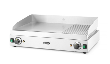 Płyta grillowa 2/3 gładka, 1/3 ryflowana HENDI 203163