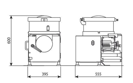 Automatic burger press C/E H SMART | 1000 pcs./h (C/E652)