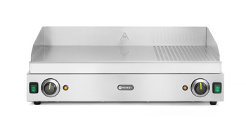 Płyta grillowa 2/3 gładka, 1/3 ryflowana HENDI 203163