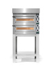 Piec do pizzy elektryczny Cuppone Tiziano | dwukomorowy | 4+4x30 | TZ430/2M