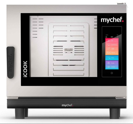 Piec konwekcyjno-parowy elektryczny | automatyczny system myjący | 6xGN2/1 | 18,6 kW | 400 V | Mychef iCook 062E TSC | System TSC - najwyższa stabilność temperatury