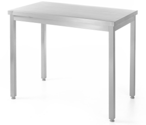 Stół roboczy centralny - skręcany, bez rantu, o wym.1400x600x850 m HENDI 811290