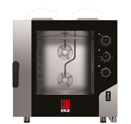 Piec konwekcyjno - parowy Millennial Smart BAKERY 6 x 600 x 400 gazowy, sterowany elektromechanicznie HENDI MKF664GS