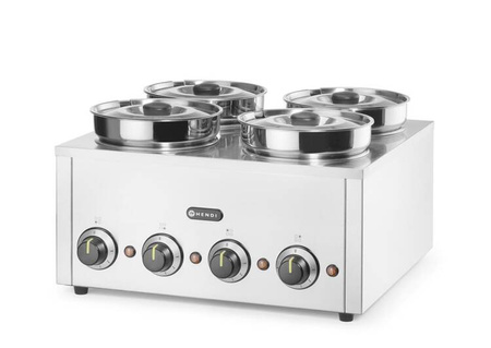 Bemar Thermosystem 4, HENDI, 16L, 220-240V/800W, 506x509x(H)298mm 201466