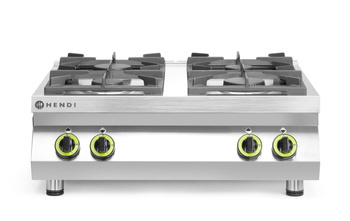 Kuchnia gazowa 4-palnikowa Kitchen Line, stołowa HENDI 227381