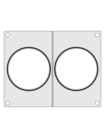 Hendi Siegelstempel für zwei Suppenbehälter fi 115 mm HENDI 805633