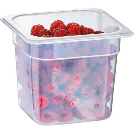 Pojemnik z polipropylenu, GN 1/6, H 65 mm STALGAST 166063