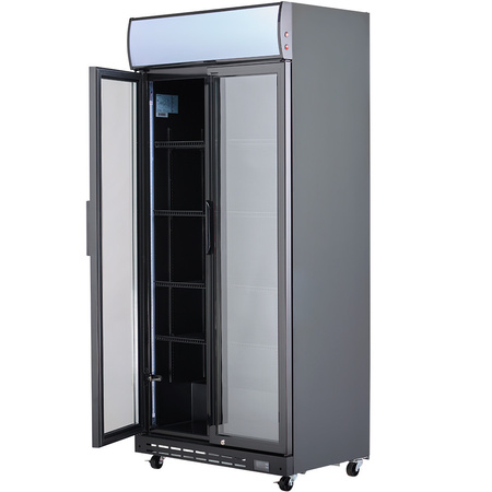 Szafa chłodnicza przeszklona, 2-drzwiowa, V 569 l STALGAST 850590