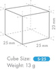 Kostkarka do lodu Hoshizaki IM-30CWPE-U-25 | 34 kg/24h | chłodzona wodą | sanityzacja UVC | kostka sześcian | 25x25x23 mm