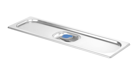 Pokrywka do pojemników GN z kolorowymi klipsami GN 2/4 - 530x162 HENDI 805275