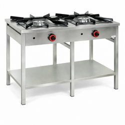 Taboret gazowy Egaz • 14 kW (gaz płynny) • 2 pal. • 1150×600×850 mm • TGP220.III-G30