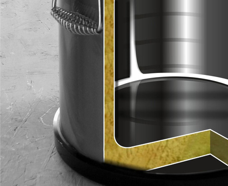 Termos do transportu żywności ze stali nierdzewnej 20 l HENDI 710203